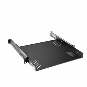 Adam Hall 19" Rack Tray 1U with pull-out rails kép