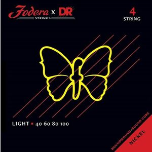 DR Strings Fodera Nickel 4 Light 40100 kép
