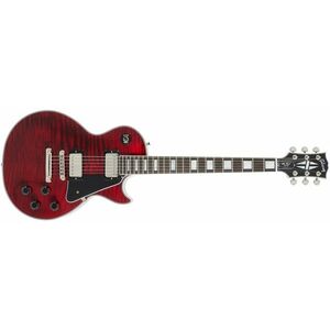 Gibson Custom Dealer Select Les Paul Custom Figured Red Tiger Burst Gl kép