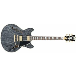 D'Angelico Excel DC Black Dog kép
