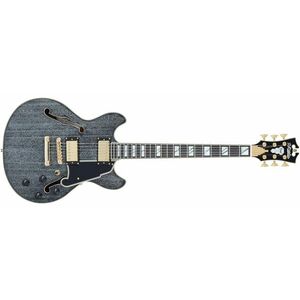 D'Angelico Excel Mini DC Black Dog kép