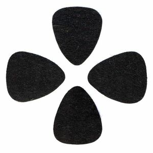 Timber Tones Felt Tones Black Wool Felt 4-Pack kép