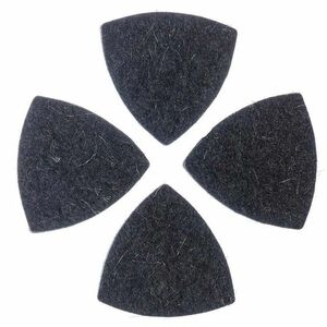 Timber Tones Felt Tones Gypsy Black Wool Felt 4-Pack kép