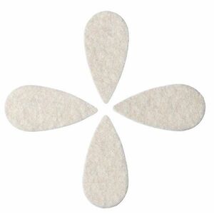Timber Tones Felt Tones Teardrop Natural Wool Felt 4-Pack kép