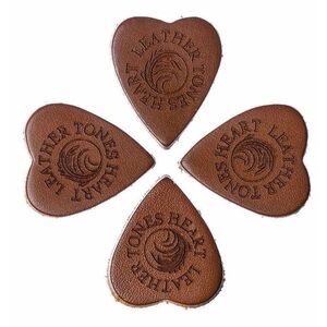 Timber Tones Leather Tones Heart Brown Leather 4-Pack kép