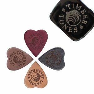 Timber Tones Leather Tones Heart Mixed 4-Pack Tin kép