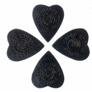 Timber Tones Rubber Tones Heart Black Nitrile 4-Pack kép