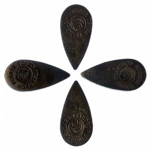Timber Tones Rubber Tones Teardrop Black Nitrile 4-Pack kép