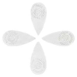 Timber Tones Rubber Tones Teardrop White Silicon 4-Pack kép