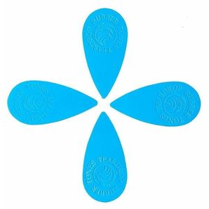 Timber Tones Rubber Tones Teardrop Blue Silicon 4-Pack kép