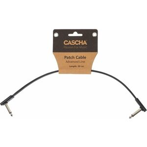 Cascha Advanced Line Patch Cable Flat Black 30cm kép