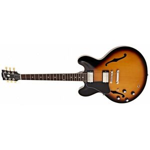 Gibson ES-335 LH Vintage Burst kép