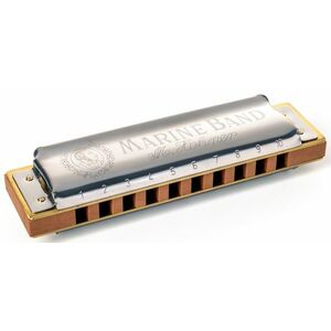 Hohner Marine Band 1896 D-harmonic minor kép