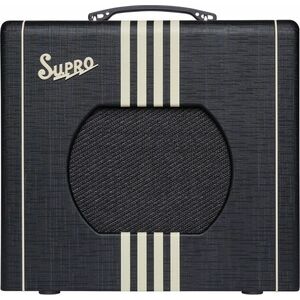 Supro Delta King 10 Black/Cream kép