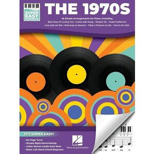 MS The 1970s - Super Easy Songbook kép