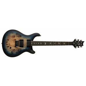 PRS SE Exotic Custom 24-08 Poplar Burl Lake Blue Midnight Burst kép