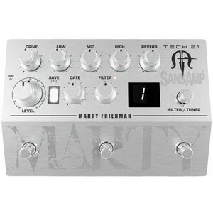 Tech 21 SansAmp Marty Friedman Signature kép