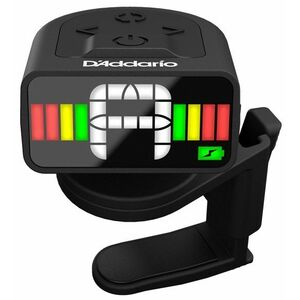 D'Addario USB-C Rechargeable Micro Headstock Tuner kép