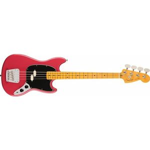 Fender American Professional Classic Mustang Bass MN Faded Dakota Red kép
