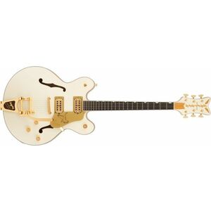 Gretsch LE Falcon Center Block String-Thru Bigsby EB Vintage White kép