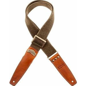 Magrabò Stripe SS Cotton Washed Green / Washed Brown 5 cm kép