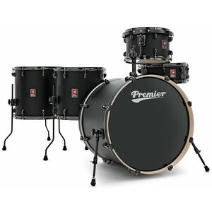 Premier Artist 22" 5pc Heavy Rock Shell Pack Matte Black kép