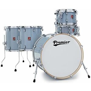 Premier Artist 22" 5pc Heavy Rock Shell Pack Steel Grey kép