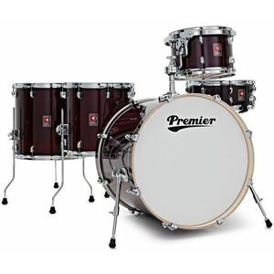 Premier Artist 22" 5pc Heavy Rock Shell Pack Cherry Red kép
