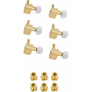 Fender Deluxe Cast/Sealed Guitar Tuning Machines with Pearl Buttons, G kép