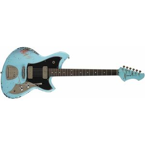 Novo Serus J Daphne Blue over '64 3-Tone Burst NAMM 26 kép
