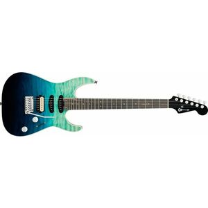 Charvel Pro-Mod Plus Dinky DK24 HSS 2PT EB QM EBY Blue Curaçao kép