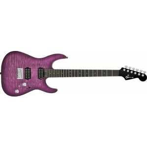Charvel Pro-Mod Plus DK24 HH HT EB QM EBY Violet Radiance kép