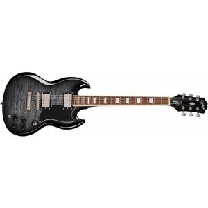 Epiphone SG Tribute Plus Ebony Burst kép