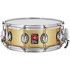 Premier Genista Classic 14" x 5, 5" Snare Drum Vintage Gold Sparkle kép