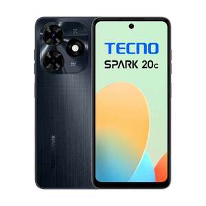 Tecno Spark 20C 4G 128GB, 4GB RAM, NanoSIM, Mobiltelefon, Gravity Black kép
