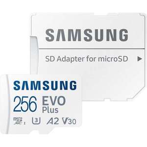 Samsung MicroSD kártya - 256GB MB-MC256SA/EU (EVO PLUS, microSDXC... kép