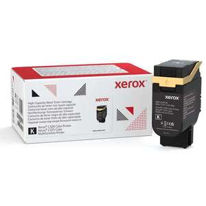 Xerox C325 toner Bk 8000 oldalra kép