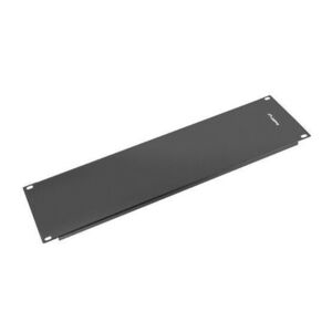 LANBERG 19inch blanking panel 3U black (AK-1404-B) kép