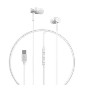 Devia Smart Series M1 Metal In-Ear sztereó fülhallgató - Type-C - ezüst kép