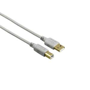 HAMA USB 2.0 A-B Kábel - Aranyozott - 1, 5m kép