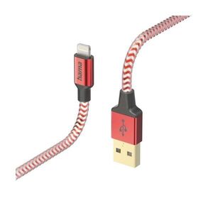 HAMA USB-A - Lightning adat- és töltőkábel 1, 5 m-es vezetékkel -... kép