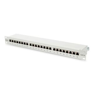 DIGITUS - 24 Portos Cat6 Árnyékolt Patch Panel - 1U kép