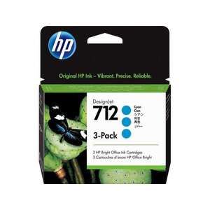 HP DesignJet 712 Cian Tintapatron - 3-as Csomag kép