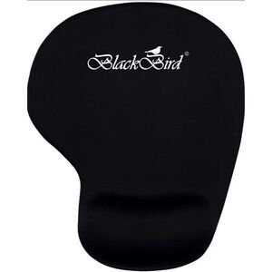 Blackbird egérpad office focuspad ergonómikus zselés fekete BH1767 kép