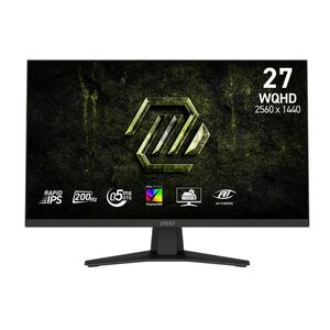 MSI 27" 274QF E20 16: 9 WQHD Rapid IPS Gaming Monitor - Fekete kép