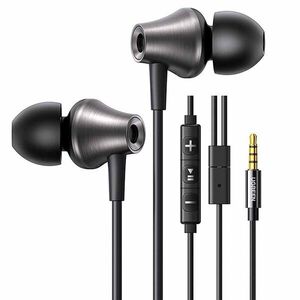 UGREEN EP105 3, 5 mm-es fülhallgató Fekete kép
