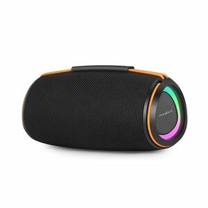 Nedis SPBT3026BK Bluetooth hangszóró, 60W, TWS, IPX4, fekete narancs kép