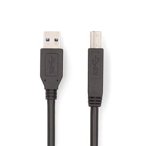Nedis ccgb61100bk20 usb 3.2 gen 1 | usb-a dugasz - usb-b dugasz |... kép