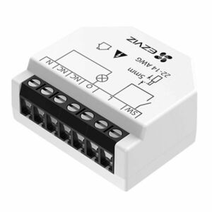Ezviz t35 wi-fi relé, 1 csatornás, fehér, gyors reakcióidő, autom... kép