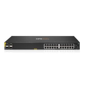 Hpe aruba networking cx 6000 24p 10m/100m/1g class4 poe 4p sfp 1g... kép
